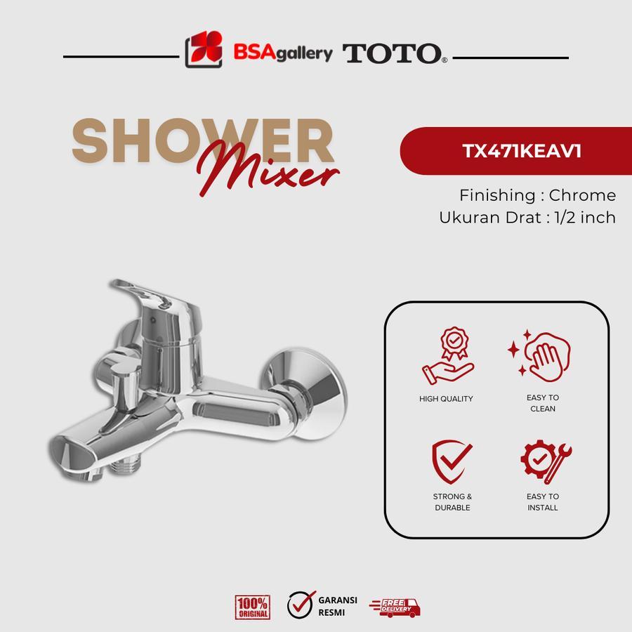 KERAN SHOWER BATHTUB TOTO TX471KEAV1 PANAS DINGIN / KRAN AIR TOTO ORI