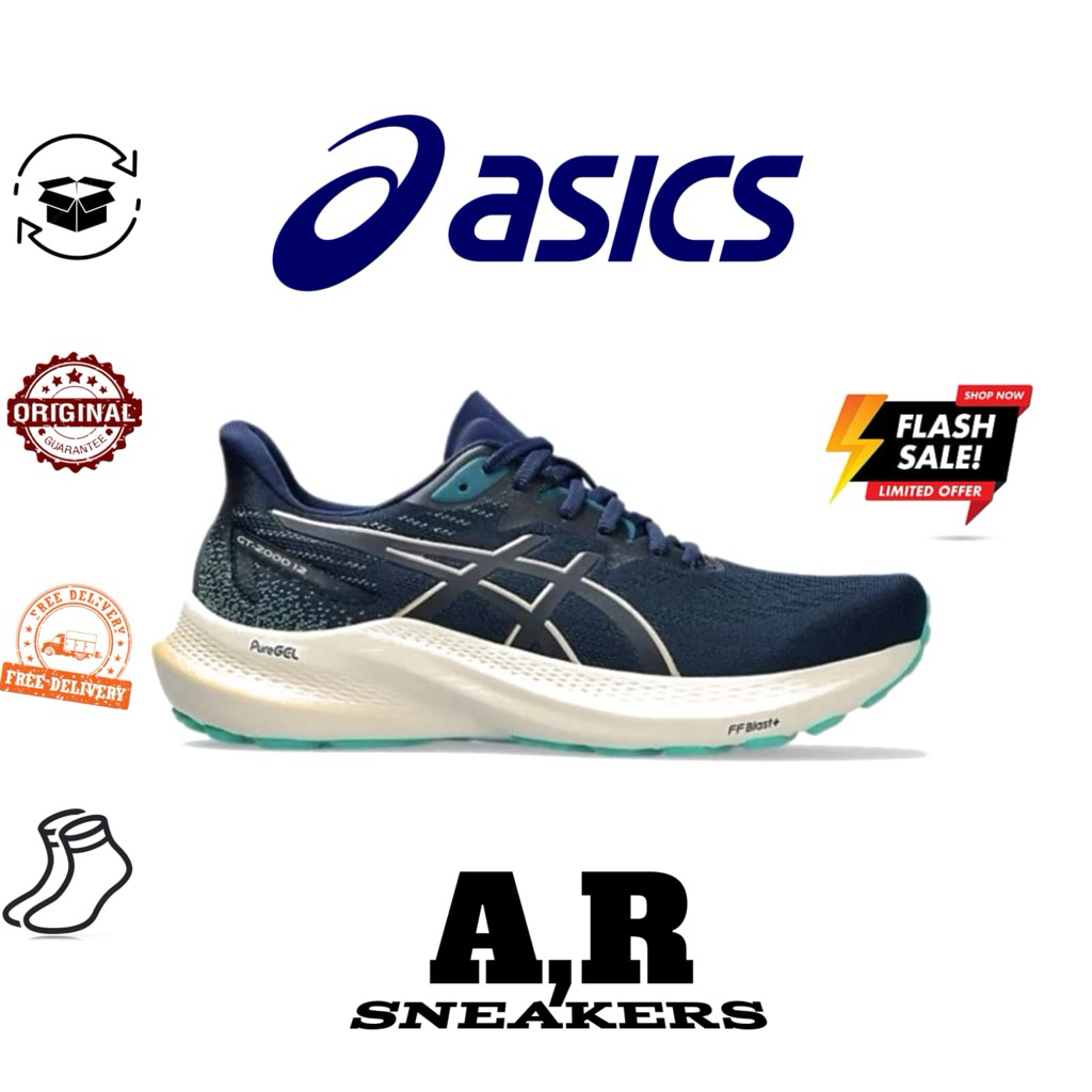 Running Shoes Asics GT - 2000 12 Blue Expanse