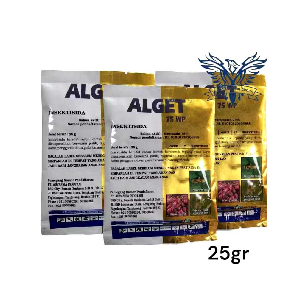 ALGET 75WP 25gr Insektisida Siromazim 75% Trigard Cyrrotex  Advansia