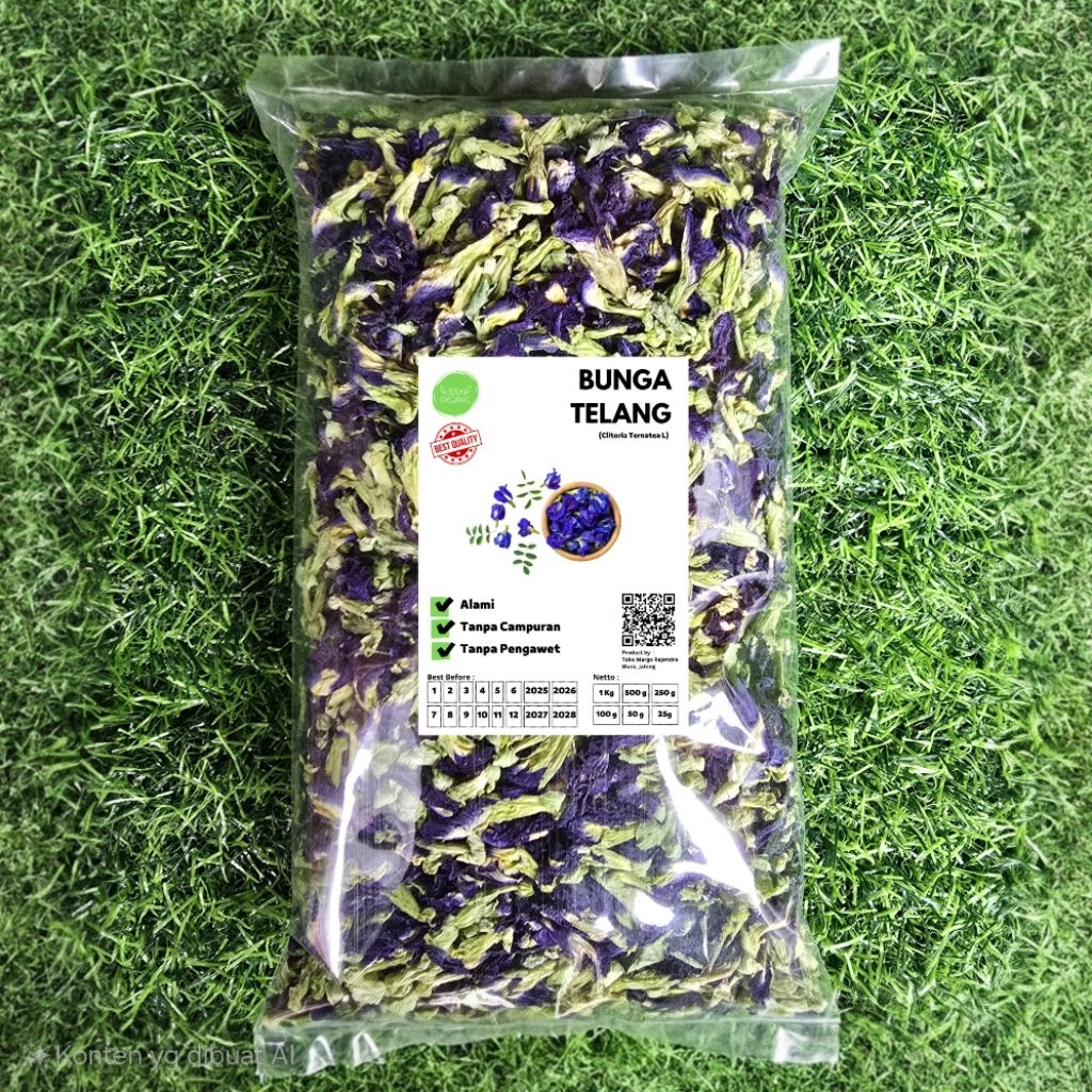 

Bunga Telang Kering 100gr Teh Bunga Telang Butterflypea