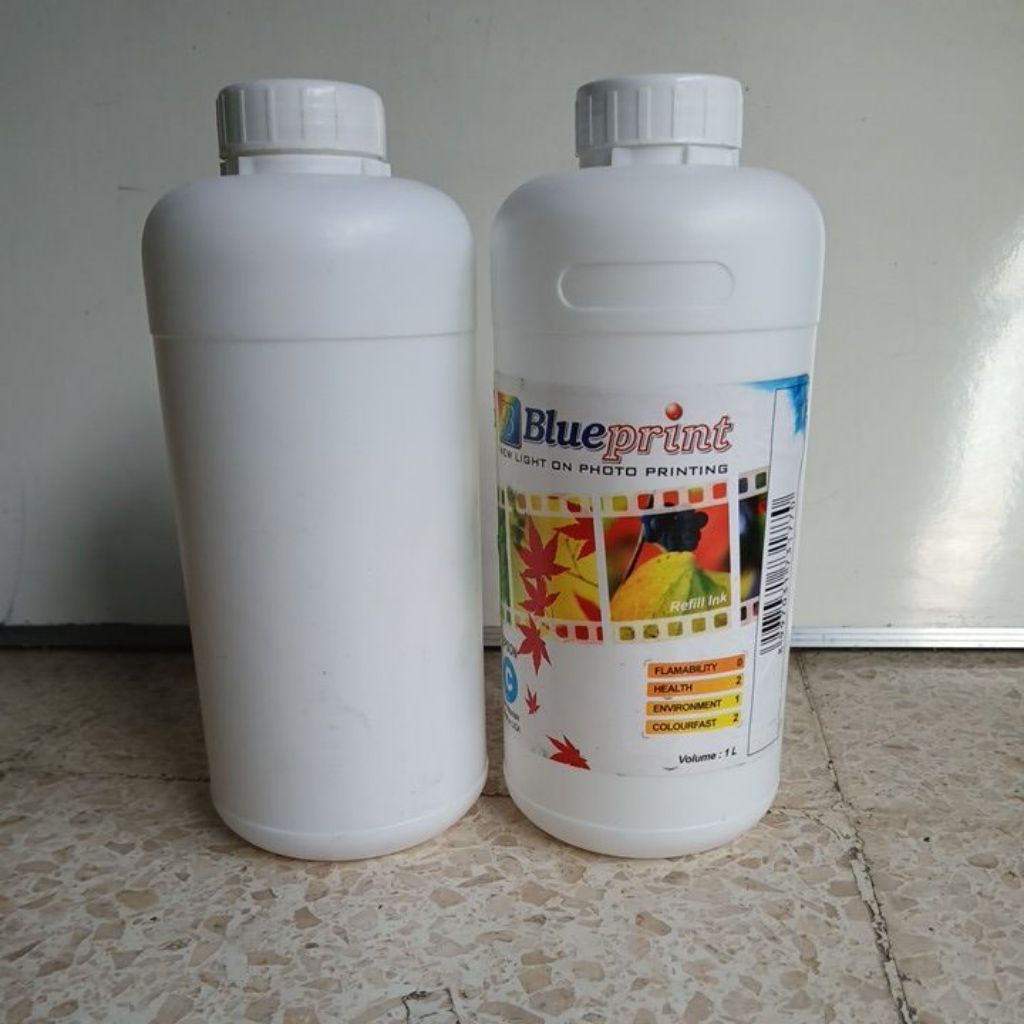 Botol 1 Liter Plastik [Bekas Botol Tinta]