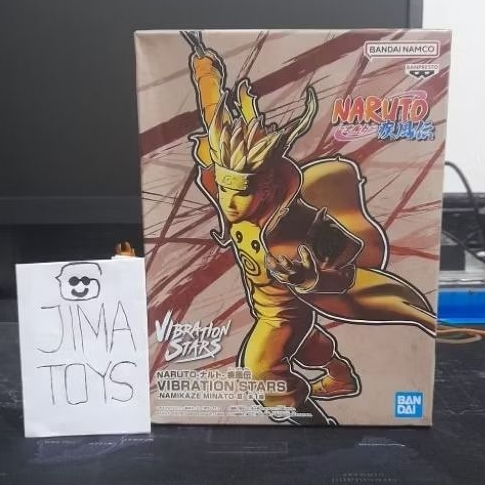 Action Figure Minato Namikaze - Naruto Shippuden Vibration Stars III Kurama Link Mode Ver (Bandai) O