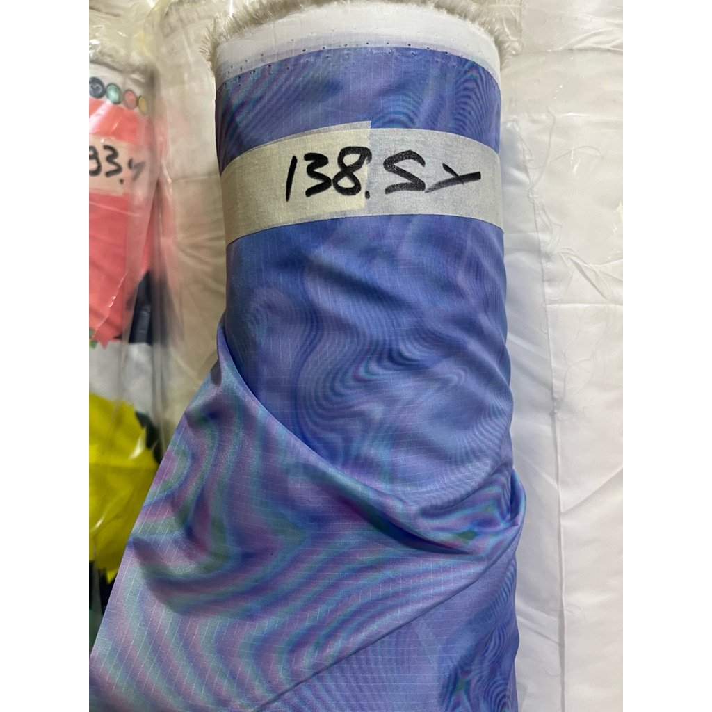 kain parasut nilon pelangi waterproof