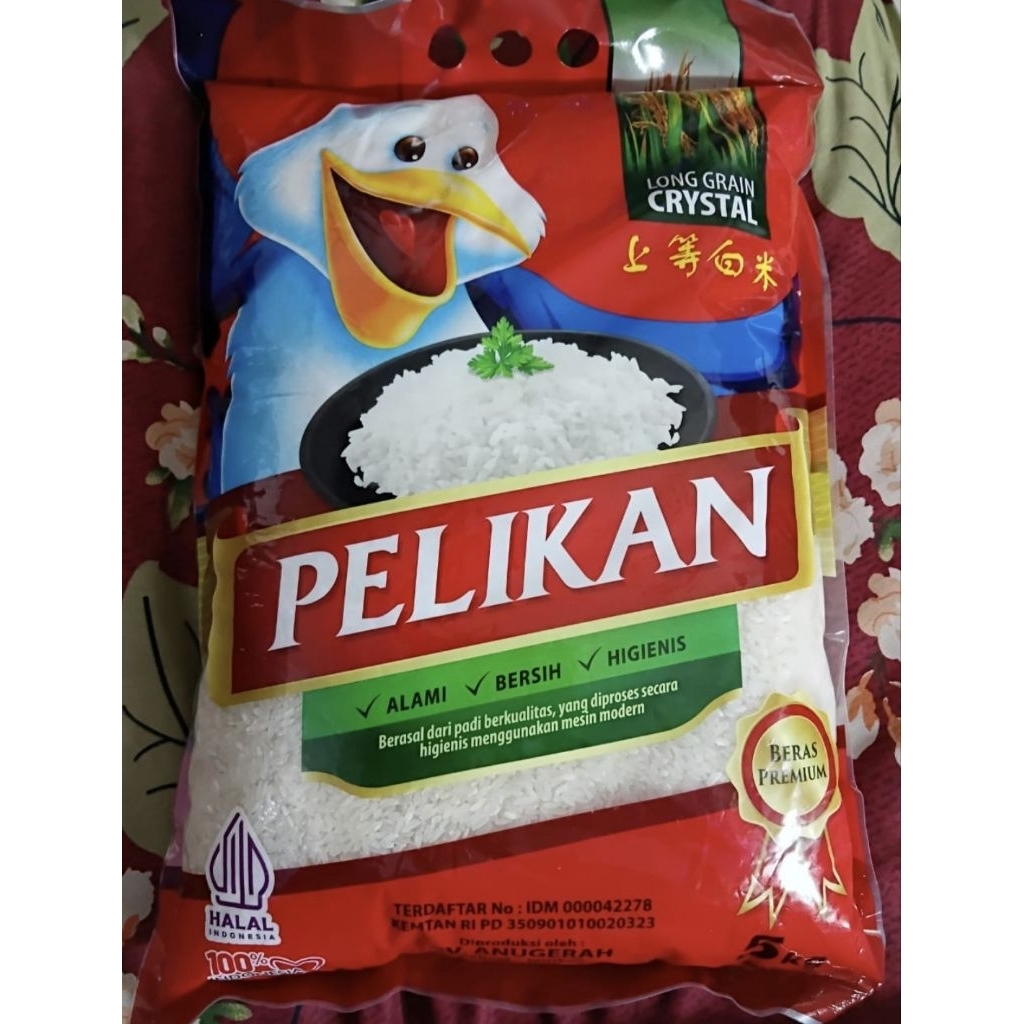 

Beras Pelikan 5kg