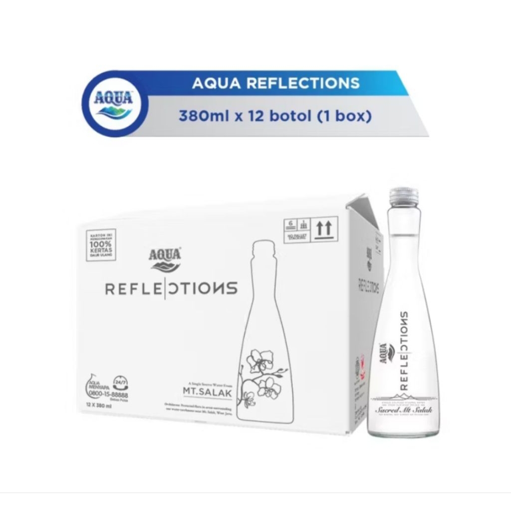 

Aqua Reflection still 380 ml x 12pcs ( 1 karton)