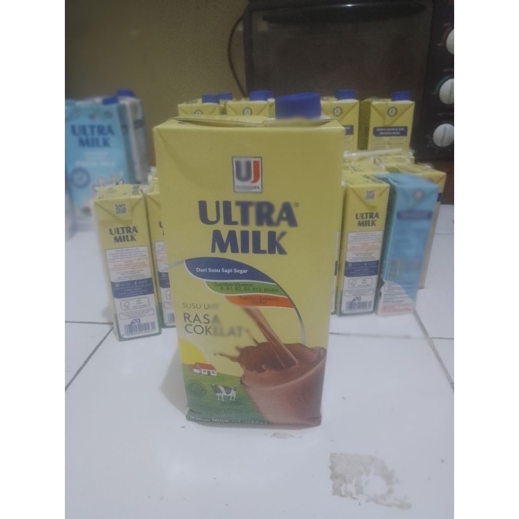 

susu ultra coklat 1 liter exp Januari 2026