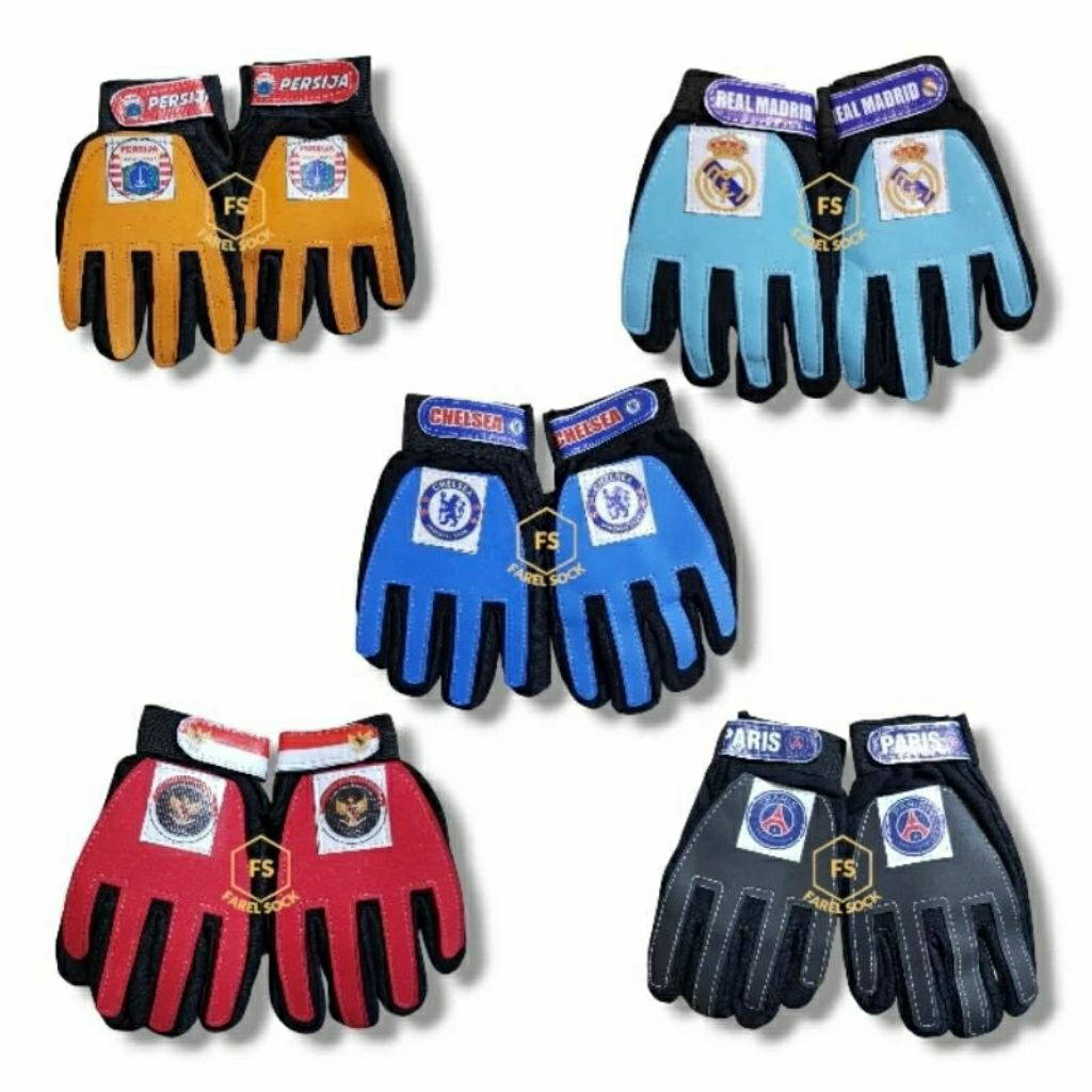SARUNG TANGAN KIPER ANAK ANAK / SARUNG TANGAN BOLA