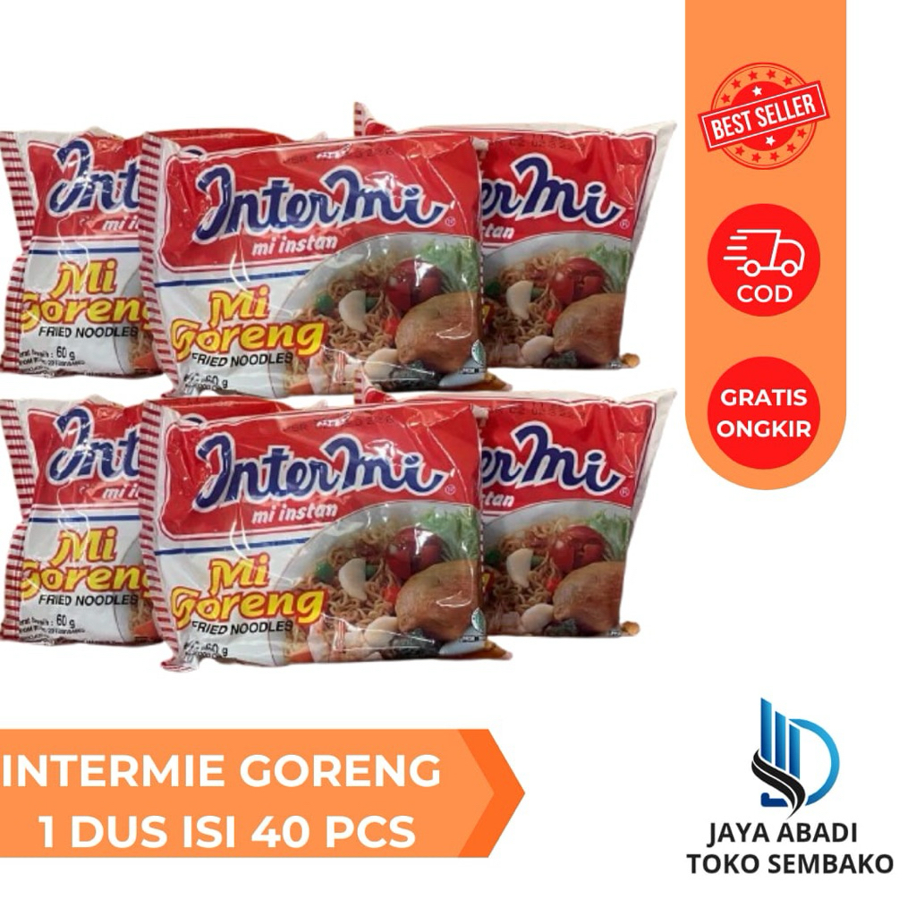 

INTERMIE GORENG 1 DUS ISI 40PCS