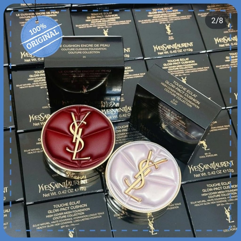 [BPOM] YSL CUSHION LIMITED Le Cushion Encre De Peau | Glow Pact Cushion