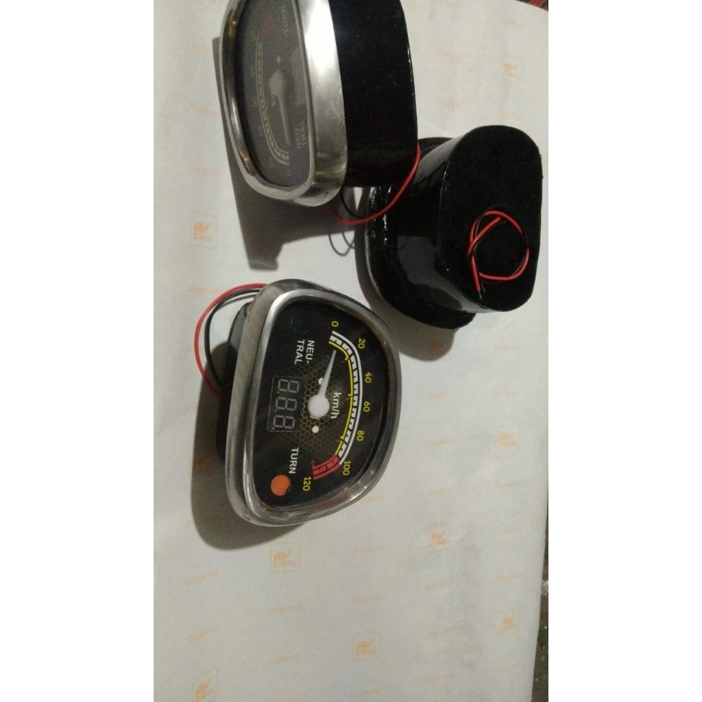 speedometer cd90 speedometer cd fungsi volmeter saja