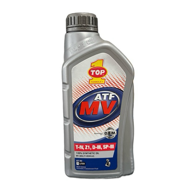 Oli Transmisi Mobil Matic Top 1 ATF MV | 1 Liter