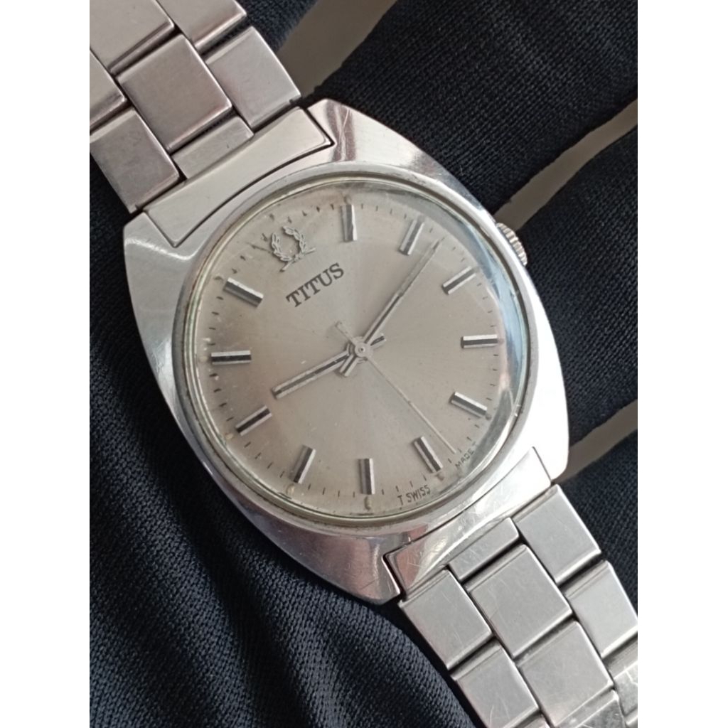 JAM TANGAN TITUS MANUAL WINDING ORIGINAL VINTAGE
