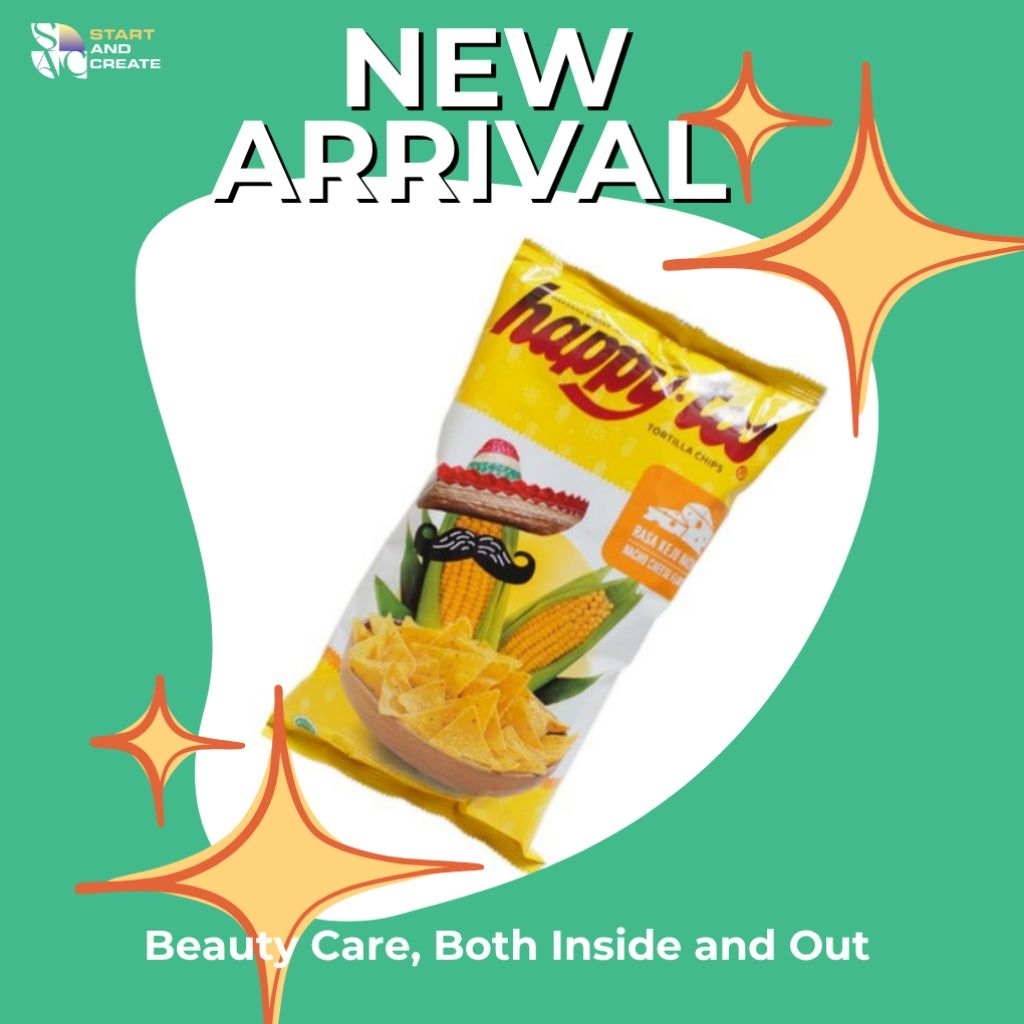 

Happy Tos Keju Nacho (Kuning) 140gr