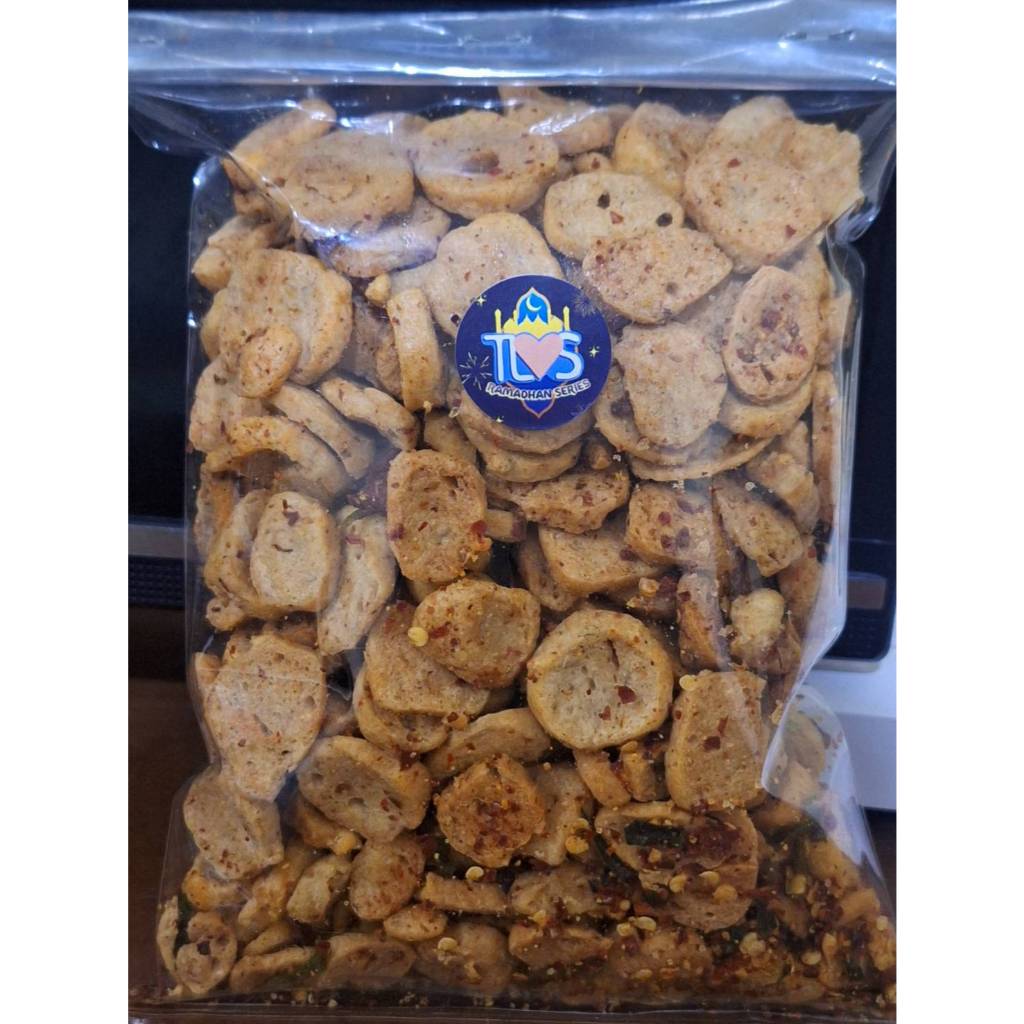 

TLVS Otak-Otak Crispy – Keripik Otak-Otak Home Made – 100g 200g 250g 500g