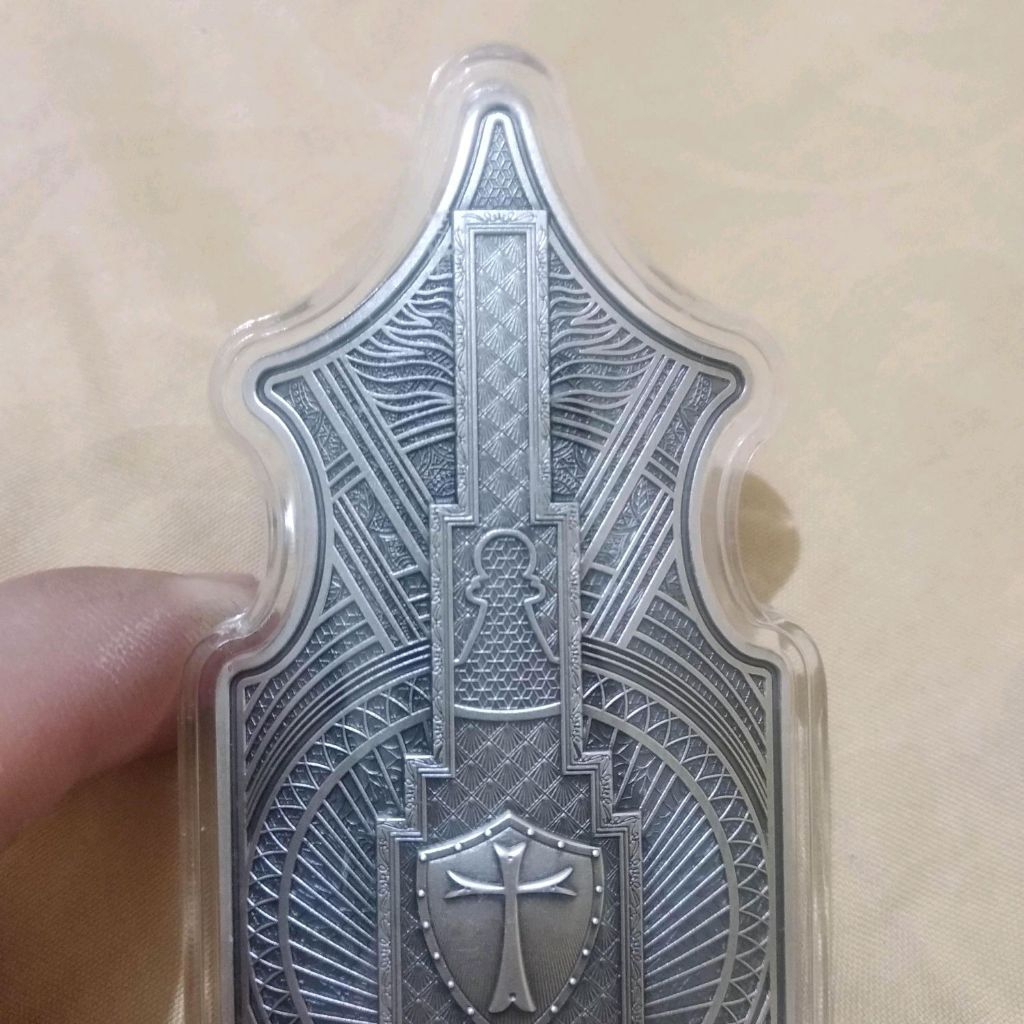 Perak Batangan Chess Crown komsco 1 oz Antiq