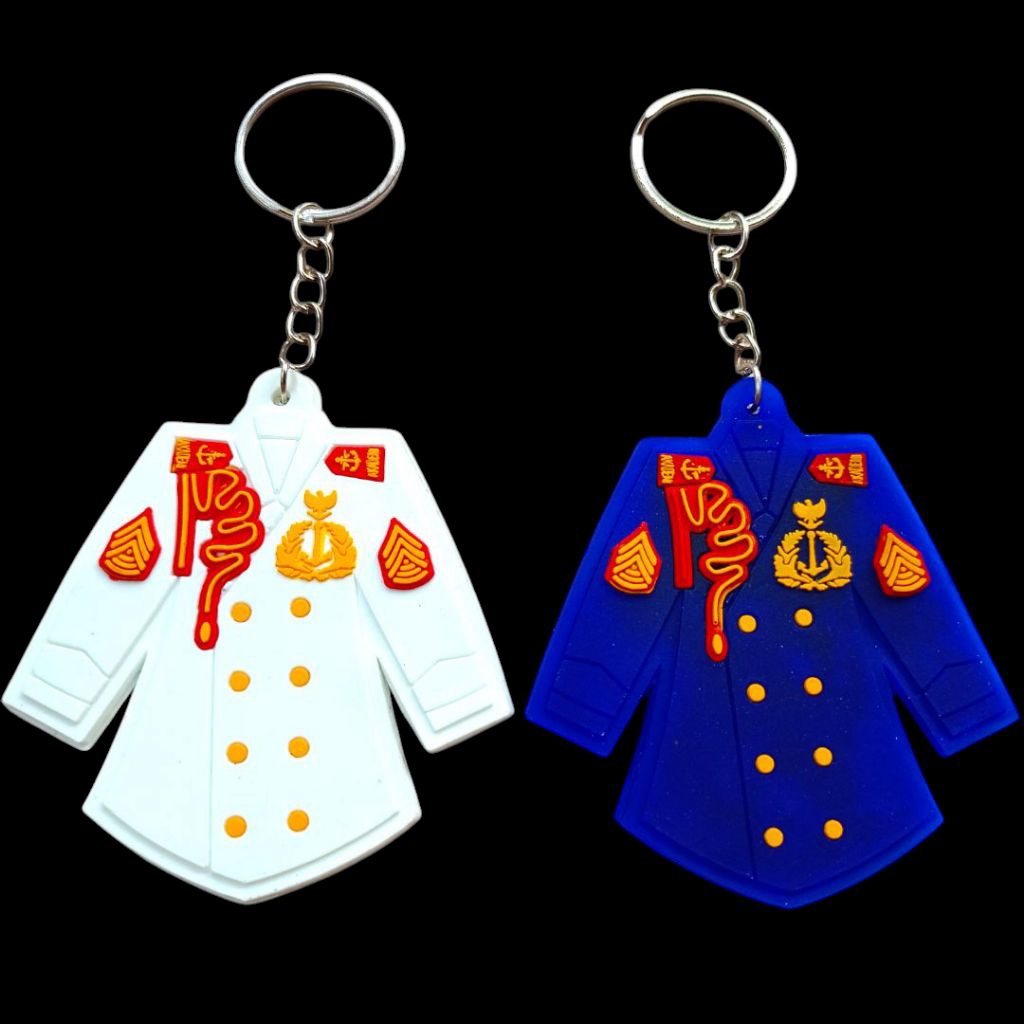 Gantungan kunci karet Akademi Angkatan Laut