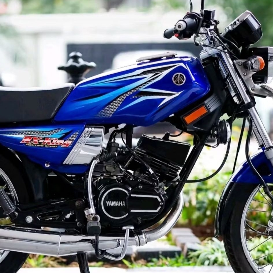 STIKER STRIPING RX KING BIRU 2005 STRIPING RX KING BOK AKI RX KING BIRU TEPONG AKI COVER AKI RX KING