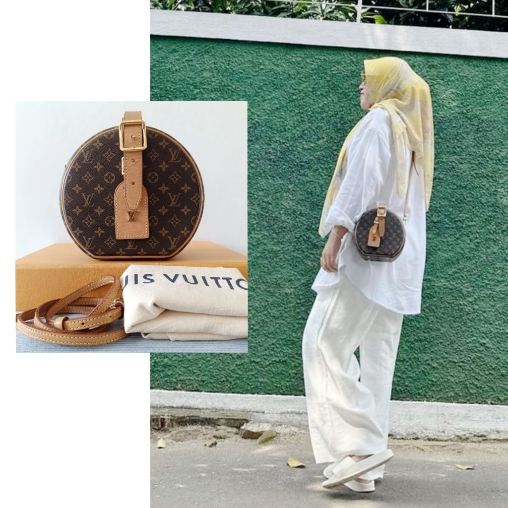 PRELOVED 2019 LV LOUIS VUITTON PETITE BOITE CHAPEAU MONOGRAM