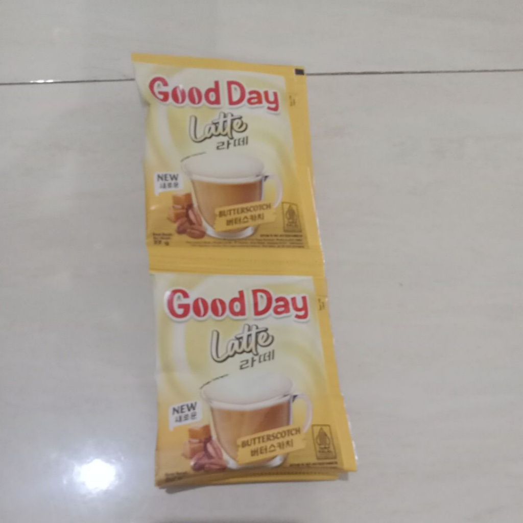 

Forcysn Good Day Latte Butter Renceng Isi 10 Sachet