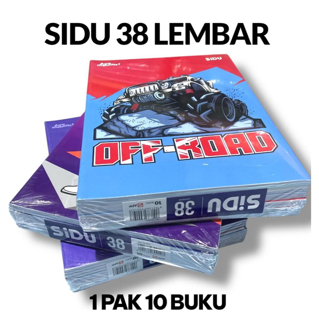 

Buku Tulis Sidu 38 Lembar 1 pak 10 Buku Original