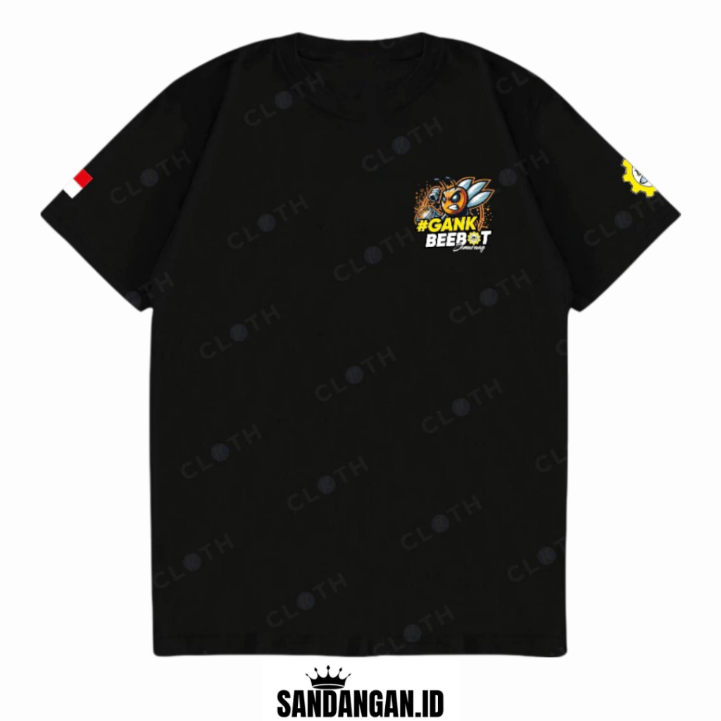 T-SHIRT KAOS GANK BEEBOT SEMARANG BEEBOT AUTOMOTIVE PREMIUM QUALITY BILED