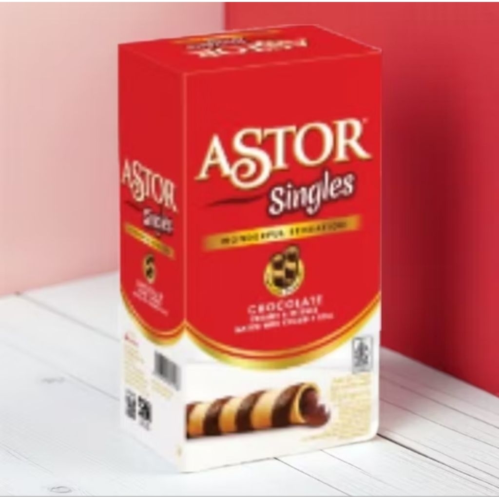 

astor singles isi 20 coklat long plastik satuan