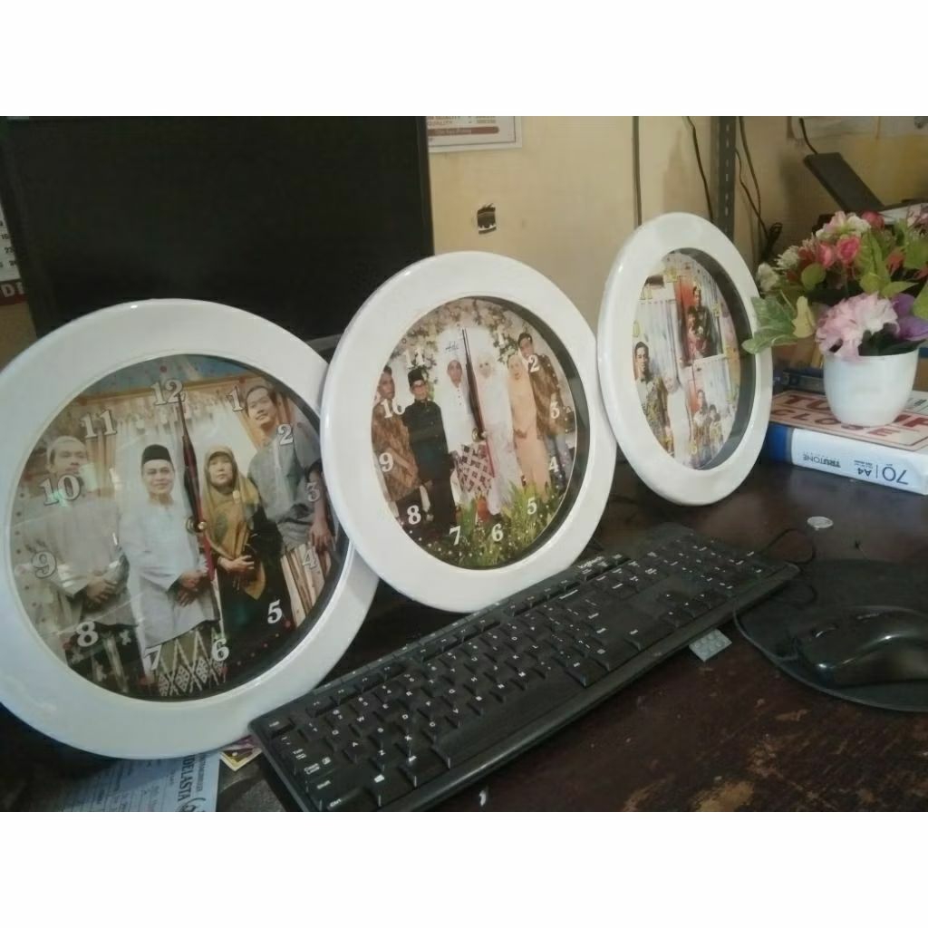 Jam Dinding Custom/Jam Dinding Logo/Jam Dinding Perusahaan lnstansi
