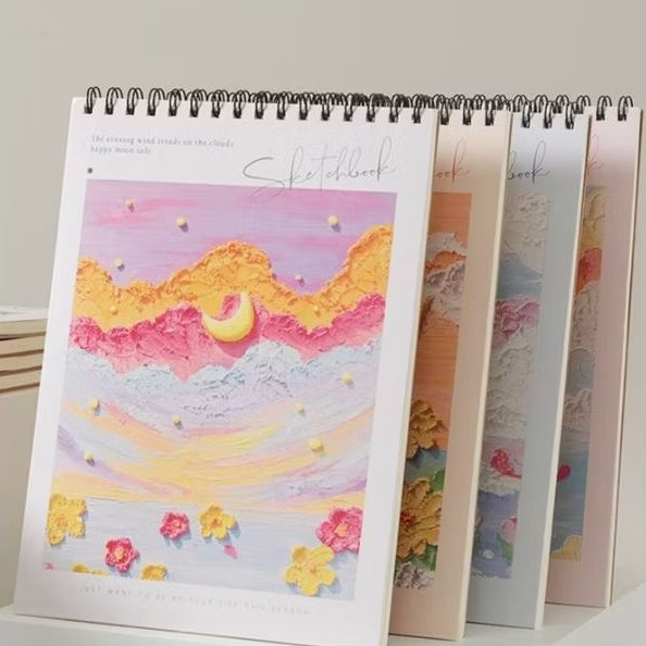 

Zx Sketchbook A4 Buku Gambar A4 Buku Sketsa Vertikal Jilid Spiral 40 Lembar/80Halaman Buku Gambar