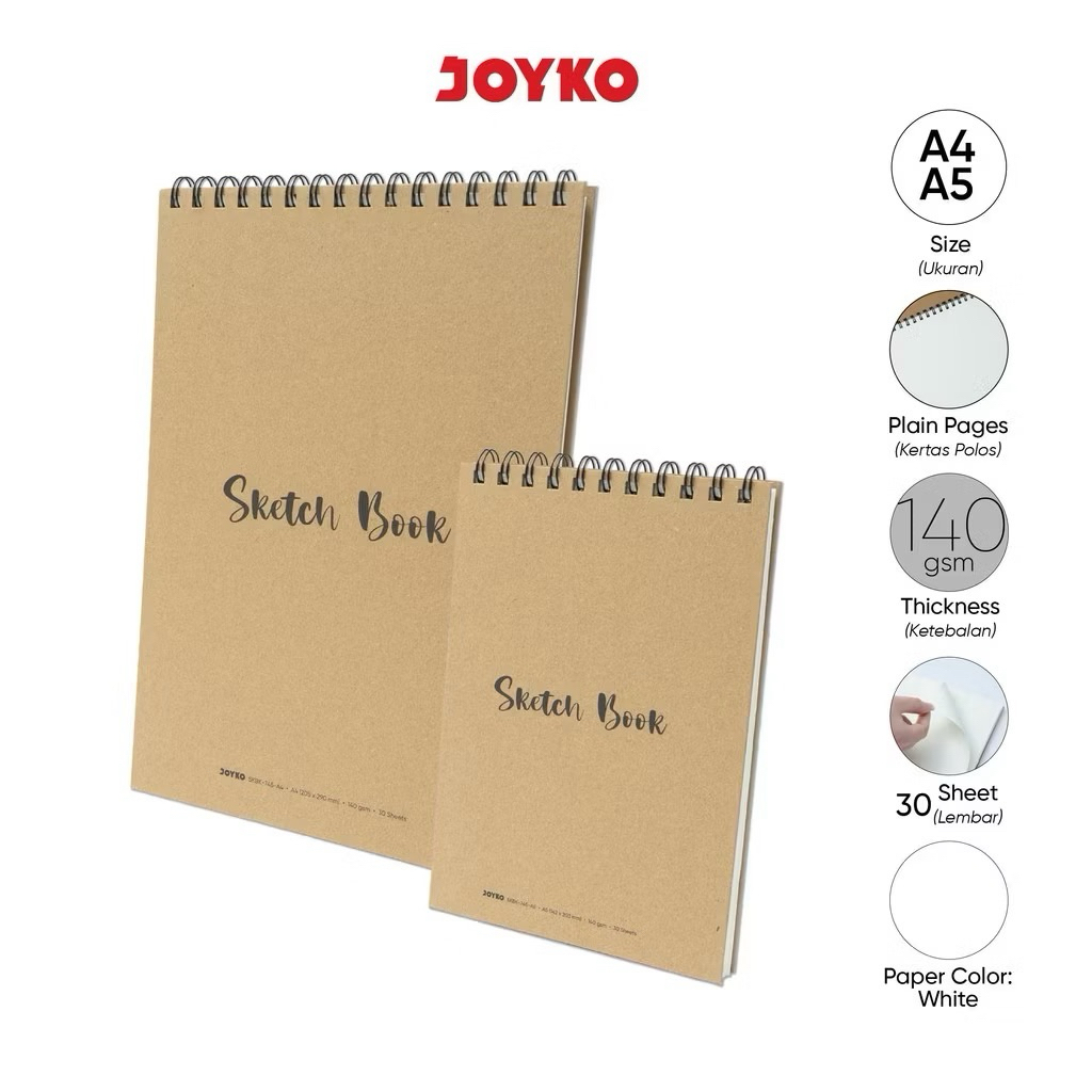 

Sketchbook Joyko - Buku Lukisan - Buku Sketsa (pcs)