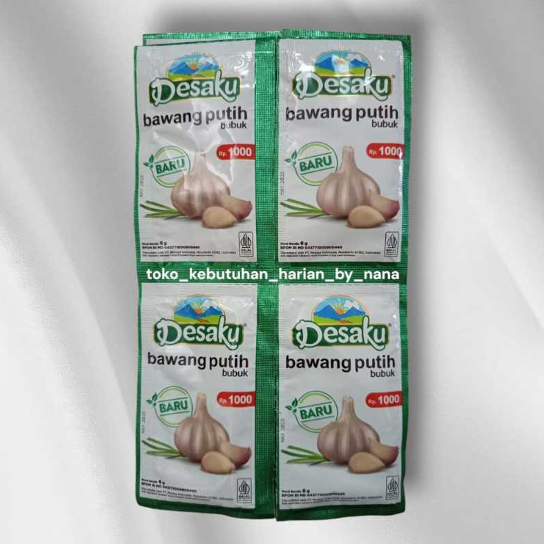 

Desaku Bawang Putih Bubuk Renceng isi 12 Sachet