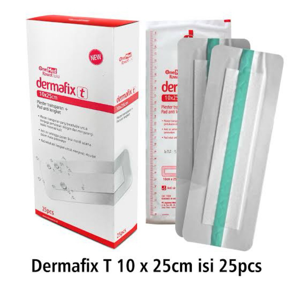 Dermafix T / Plester Anti Air 10cm x 25cm