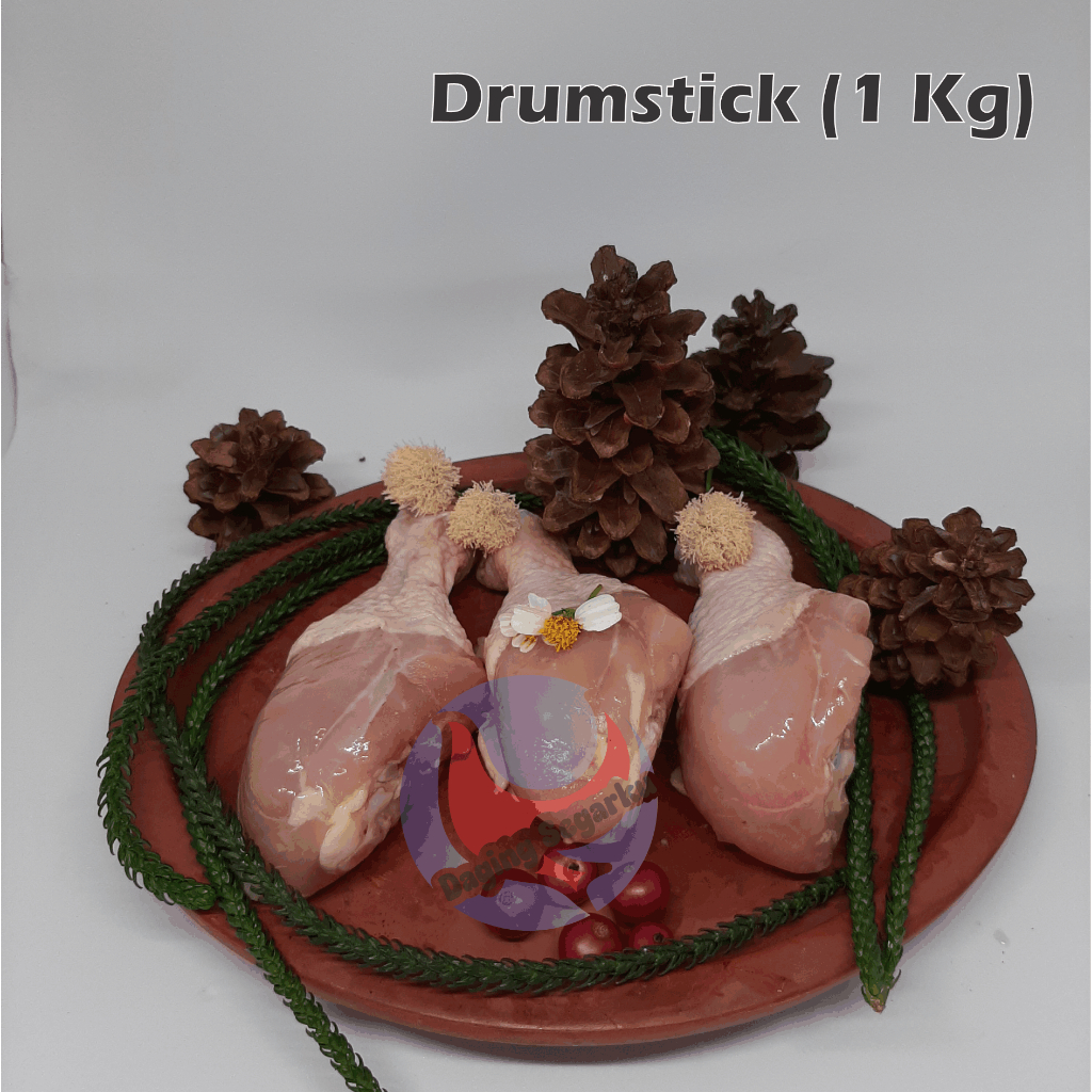 

Daging Paha Pentung Ayam - Paha Pentul Ayam - Drumstick Fresh 1 Kg