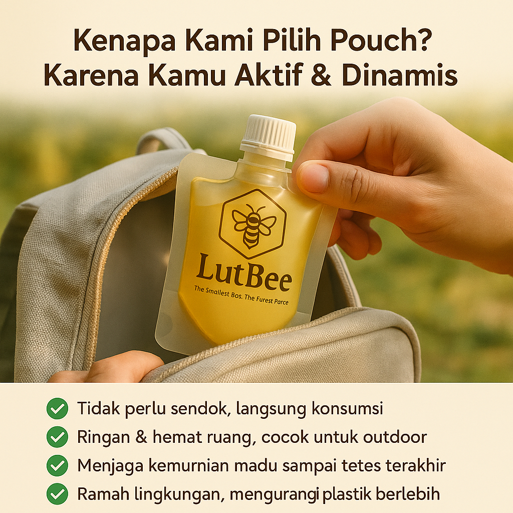 

Madu Kelulut Asli LutBee 30ml – 100% Natural & Murni
