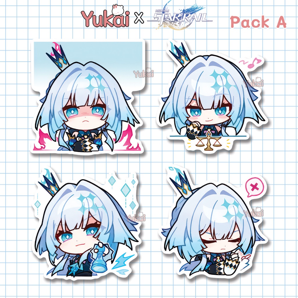 

Stiker Cerydra Honkai Star Rail (HSR) Premium - Sticker Pack Anime Waterproof