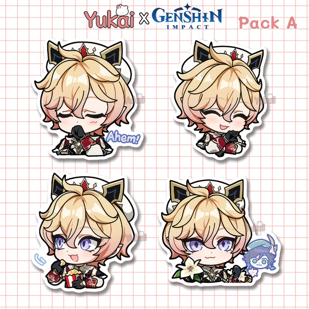 

Stiker Dahlia Genshin Impact Premium - Sticker Pack Anime Waterproof