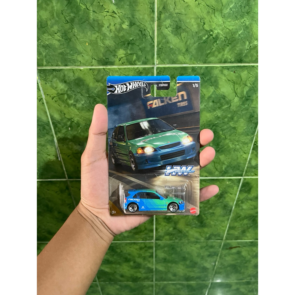 Hot Wheels Civic Ek9 Falken