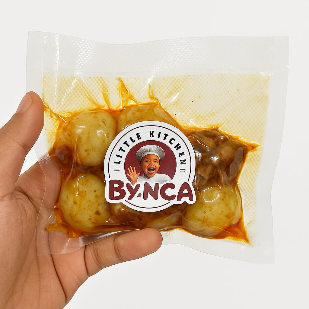 

Cilok jando + tetelan jando Bumbu Rendang