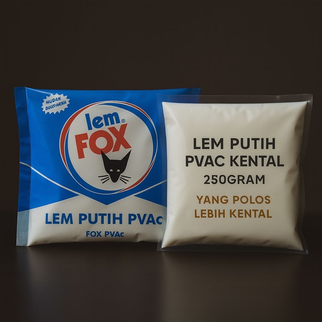 

Lem Putih PVAC Kental 350 Gram - Lem Ekonomis Setara Lem Fox - Lem Kayu Kiloan Serbaguna