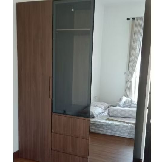 lemari pakaian pintu kaca lemari pakaian minimalis