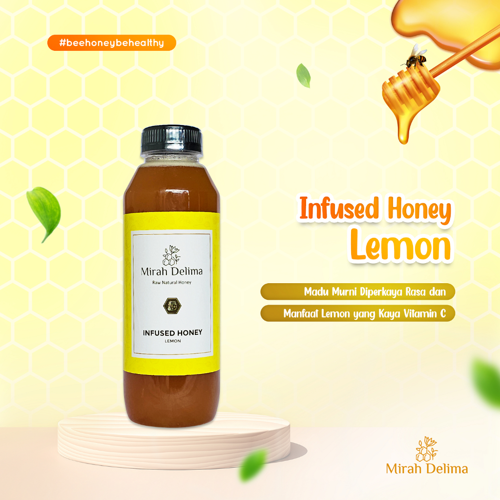 

Infused Honey - Madu Lemon - 500 ml