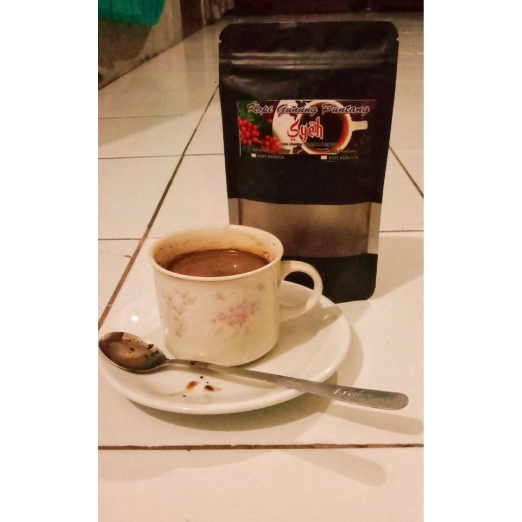 

Kopi Gunung Puntang Kopi Syeh Kopi Robusta 100% kopi asli 250 gram