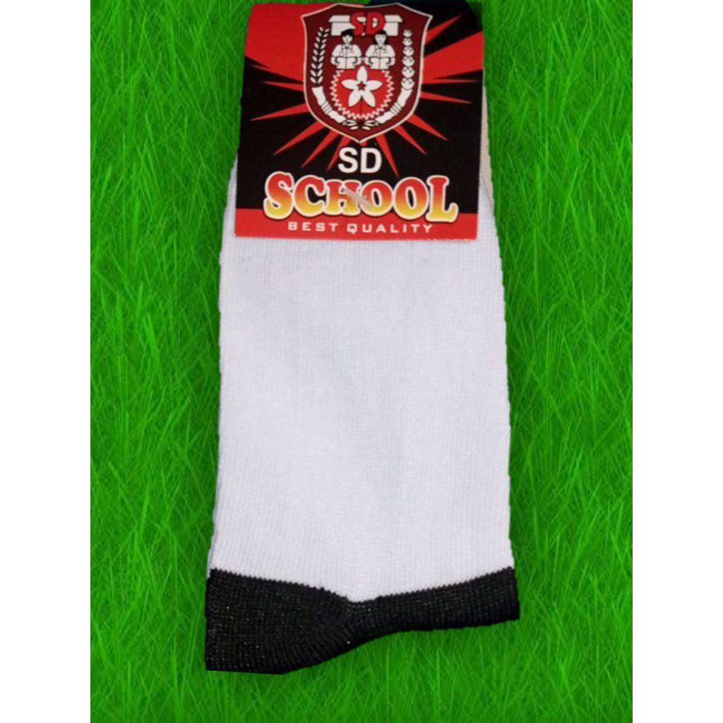 

Kaos kaki sekolah sd/kaos kaki hitam putih Polyester grade a