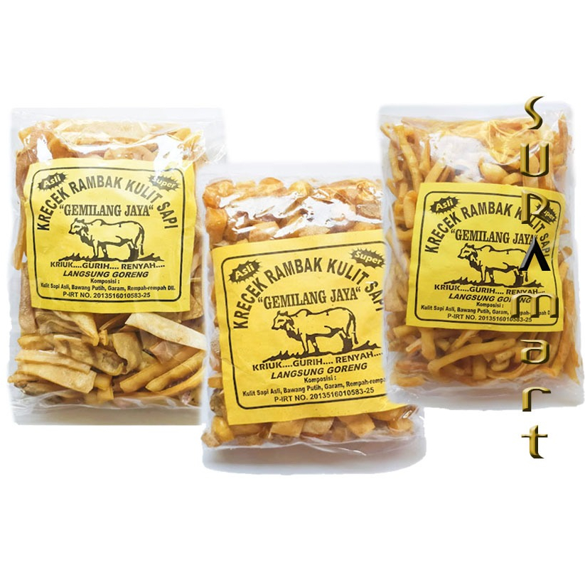 

(500 gr) RAMBAK KULIT SAPI Super Kripik Kulit Renyah Gurih Rambak Mentah Renyah Tanpa Dijemur