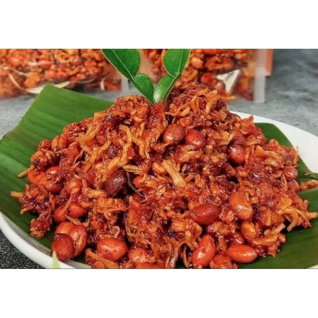 

Sambel teri kacang medan paling top dalam kemasan 125 gr