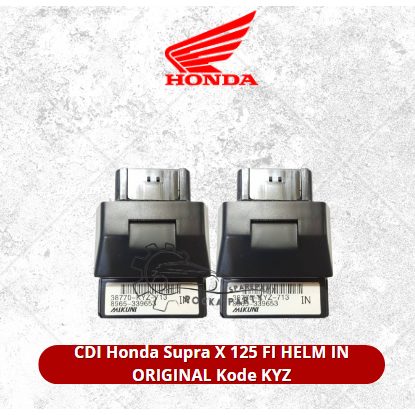 CDI Honda Supra X 125 FI HELM IN Kode KYZ Original