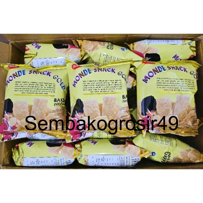 

SSG Monde Serena Snack Gold / Red Original Taste - 30gr 60gr MONDE