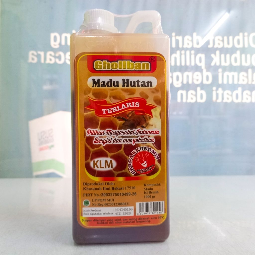 

Madu Hutan GHOLIBAN Madu Kalimantan 1kg Original
