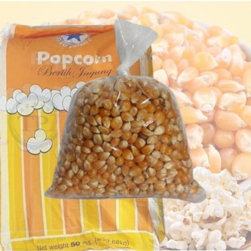

Jagung Pop Corn Mentah Cap Bintang curah / repack 250 gr, 500 gr dan 1000 gr