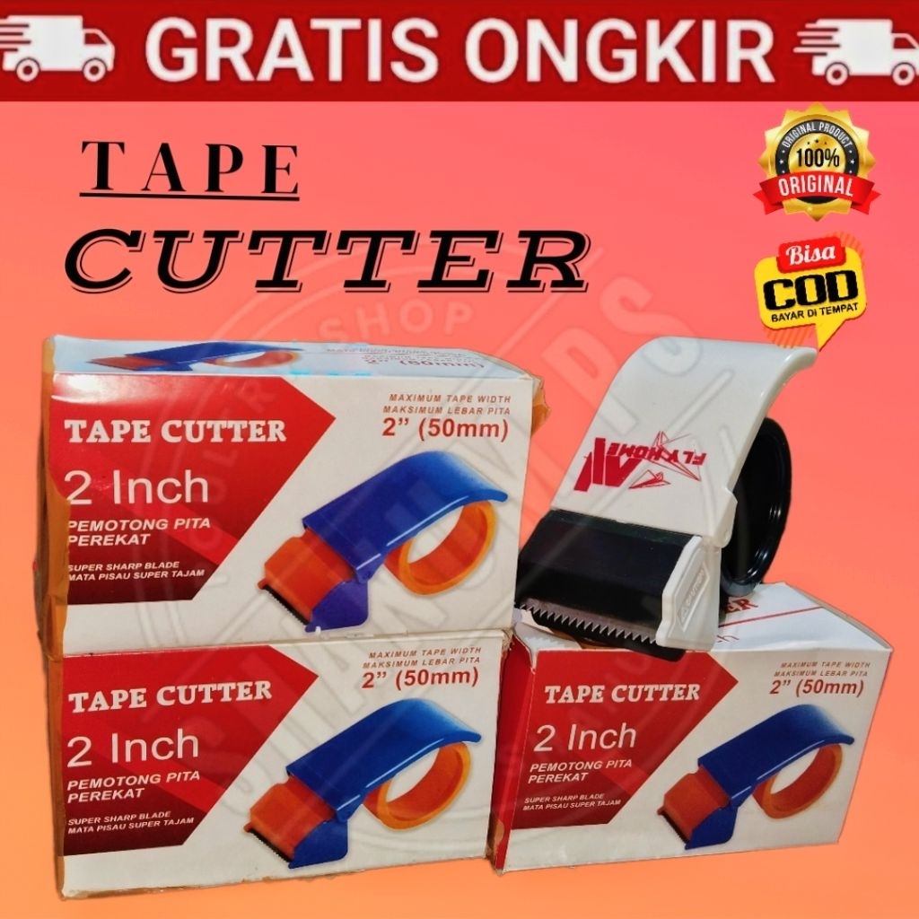 

CUTTER TAPE 2inchi ALAT PEMOTONG LAKBAN 50mm
