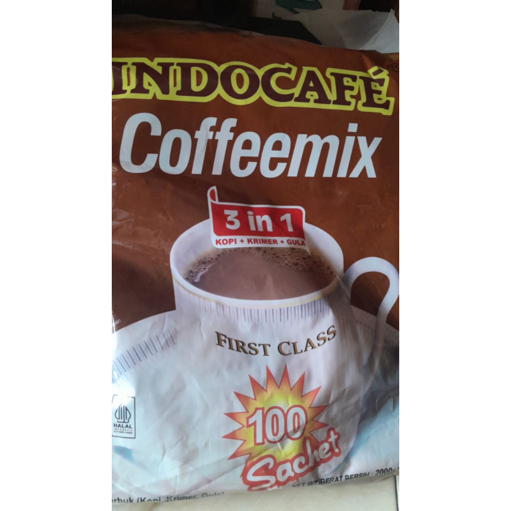 

indocafe coffemix 1 pak isi 100 sachet